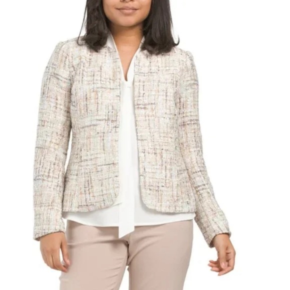 Anne Klein woven boucle blazer. Size XL. NWT - Picture 2 of 5